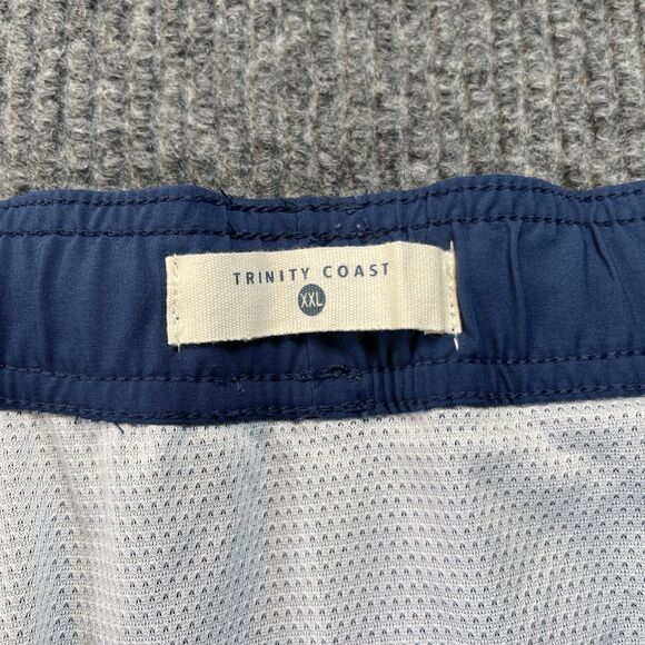 Trinity Coast Swim Trunks Mens Size XXL Blue Swim Shorts Pockets Mesh Briefs NEW - Picture 6 of 13